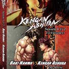 Kengan Ashura Season 1-2 + Hanma Baki vs Kengan Ashura Movie Anime DVD English Kengan Ashura Season 1-2 + Hanma Baki vs Kengan Ashura Movie Anime DVD English