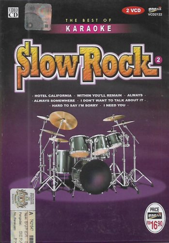 Best Of Slow Rock Hits 2VCD Karaoke Cover Version Sing-Along Scorpions STYX