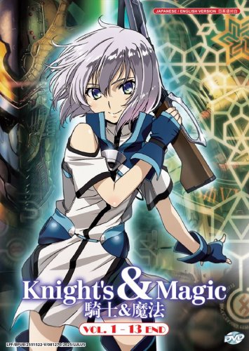 Knight's & Magic Vol.1-13 End Japanese Cartoon Anime DVD English Dub Sub English Reg 0 Free Ship