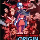Mobile Suit Gundam The Origin-Zenya Akai Suisei Vol.1-13 End Japa Anime DVD Eng Dub Reg 0 Free Ship