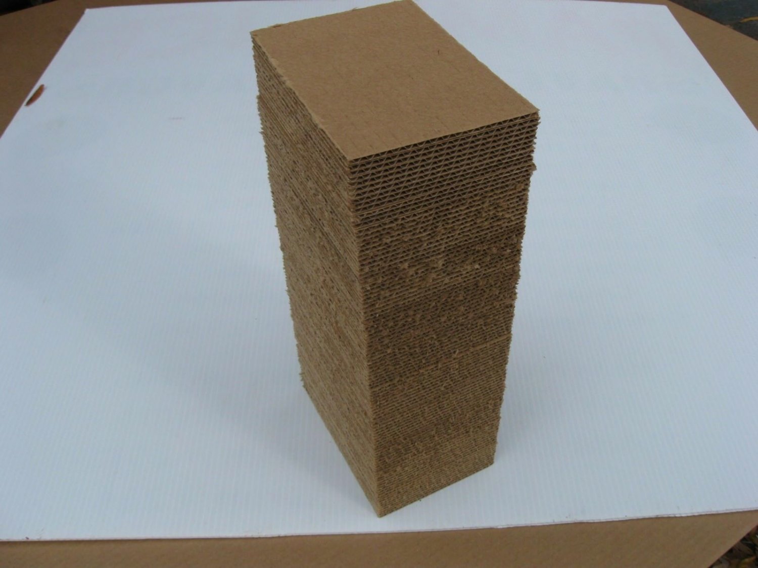 4 x 5 corrugated cardboard pads (100) pcs