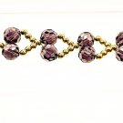 Spectacular,  Adabele Austrian  Faceted purple crystal