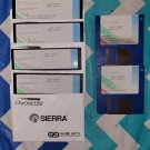 Gold Rush! PC IBM Tandy MS-DOS  Vintage Sierra 3.5 & 5.25 Disks Only v2.01 Game