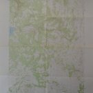 USGS Topographic Map Cold Spring Mountain California Printed 1972 Wall Art