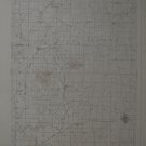 Boonville Indiana Antique Original USGS Topographic Map 1925 16x20