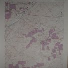 Vintage Mableton Georgia USGS Topographic Map Original Printed 1968 22x2