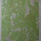 Vintage USGS Topographic Map Hamburg Connecticut Original Printed 1961 19x27