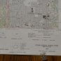 Cedar Rapids USGS Topographic Map Vintage Original Printed 1994 22x27