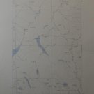 USGS Topographic Map St John Pond Maine Antique Original Printed 1954 16x20