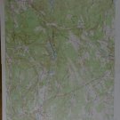Old Mystic Connecticut Antique Original Topographic Map Printed 1958 19x27