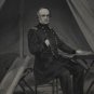 Antique US Civil War General Henry Halleck Engraving Original 1863 Art Print
