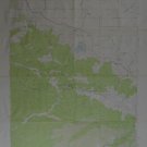 Vintage Lake Hughes California USGS Topographic Map Original 1974 Souvenir