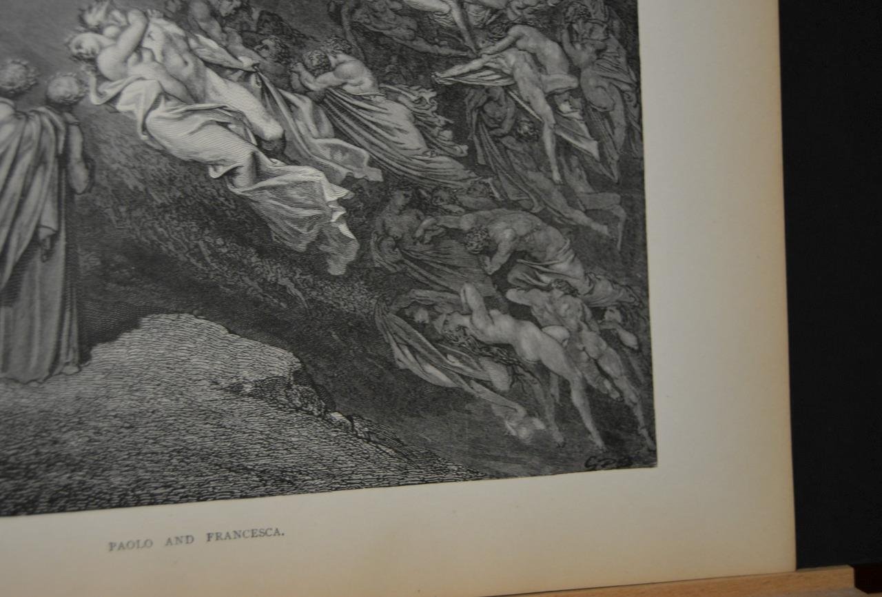 Gustave Dore Hell Devil Demon Art Dante's Inferno Souls Antique ...