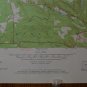 USGS Topographic Map Fitchville Connecticut Original Printed 1953 19x27