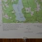 USGS Topographic Map Fitchville Connecticut Original Printed 1953 19x27