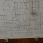 USGS Topographic Map Alma Michigan Antique Original Printed 1938 16x20 Art
