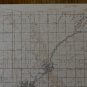 USGS Topographic Map Alma Michigan Antique Original Printed 1938 16x20 Art