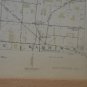 Winchester Indiana Antique Original USGS Topographic Map 1918 16x20