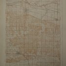 USGS Topographic Map Antique Melcher Iowa Original Printed 1924 Art