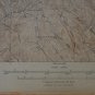 St Marys West Virginia Antique Original USGS Topographic Map 1927 16x20