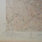 St Marys West Virginia Antique Original USGS Topographic Map 1927 16x20
