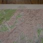 Vintage Plainfield New Jersey USGS Topographic Map Printed 1955 20x27
