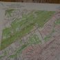 Vintage Plainfield New Jersey USGS Topographic Map Printed 1955 20x27