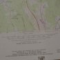 Cumberland Center Maine Vintage Topographic Map Printed 1975 22x27 Inches