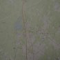 Cumberland Center Maine Vintage Topographic Map Printed 1975 22x27 Inches