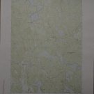 Waterboro Maine USGS Topographic Map Printed 1983 22x27 Inches