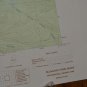 Allagash Lake Maine USGS Topographic Map Printed 1989 22x27 Inches