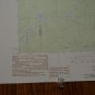 Allagash Lake Maine USGS Topographic Map Printed 1989 22x27 Inches