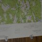 Vintage Woodbury Connecticut Original Topographic Map Printed 1955 19x27