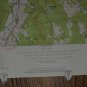 Vintage Woodbury Connecticut Original Topographic Map Printed 1955 19x27