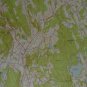 Vintage Woodbury Connecticut Original Topographic Map Printed 1955 19x27
