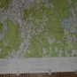 Vintage Woodbury Connecticut Original Topographic Map Printed 1955 19x27