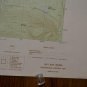 Lily Bay Maine Vintage USGS Topographic Map Printed 1989 22x27 Inches