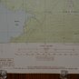 Lily Bay Maine Vintage USGS Topographic Map Printed 1989 22x27 Inches