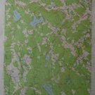 USGS Topographic Map Columbia Connecticut Original Printed 1953 19x27