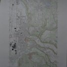 Auburn Washington USGS Topographic Map Printed 1994 22x27 Wall Art
