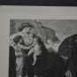 Ancient Art Departure of Medea Art Print Antique Original 1880's History
