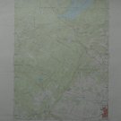 USGS Topographic Map Vintage Peck Lake New York Printed 1970 20x27