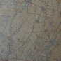 USGS Topographic Map Wareham Massachusetts Antique Printed 1939 16x20 Wall Art