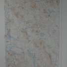 Antique Newfield Maine Original USGS Topographic Map 1937 16x20