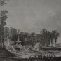 Paris France Bagatelle Gardens Antique Art Print Rare French Exhibition 1900