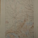 USGS Topographic Map Smyrna Hills Maine Antique Printed 1937 16x20 Art