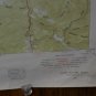 Camp Austin Tennessee Vintage TVA Topographic Map 1952 Printed 1955 22x27
