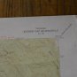 Kenter Gap Tennessee TVA Topographic Map 1943 Printed 1960 22x27