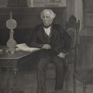 Antique US Legal Scholar James Kent Engraving Original 1860 History