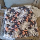 Crochet chunky lap blanket